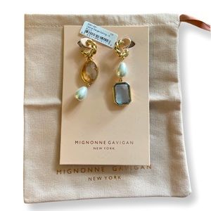 New, never been worn, Mignonne Gavigan New York Leonie Dangle Earrings!